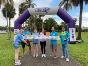 Jonathan Karp at Alzheimer's Walk