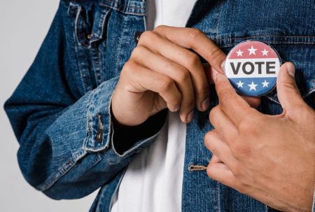 vote button